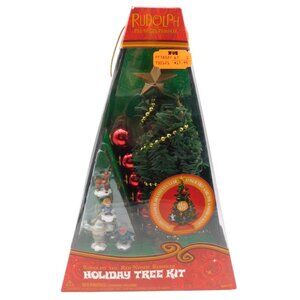Forever Fun Rudolph the Red Nosed Reindeer Holiday Tree Kit in Original Box